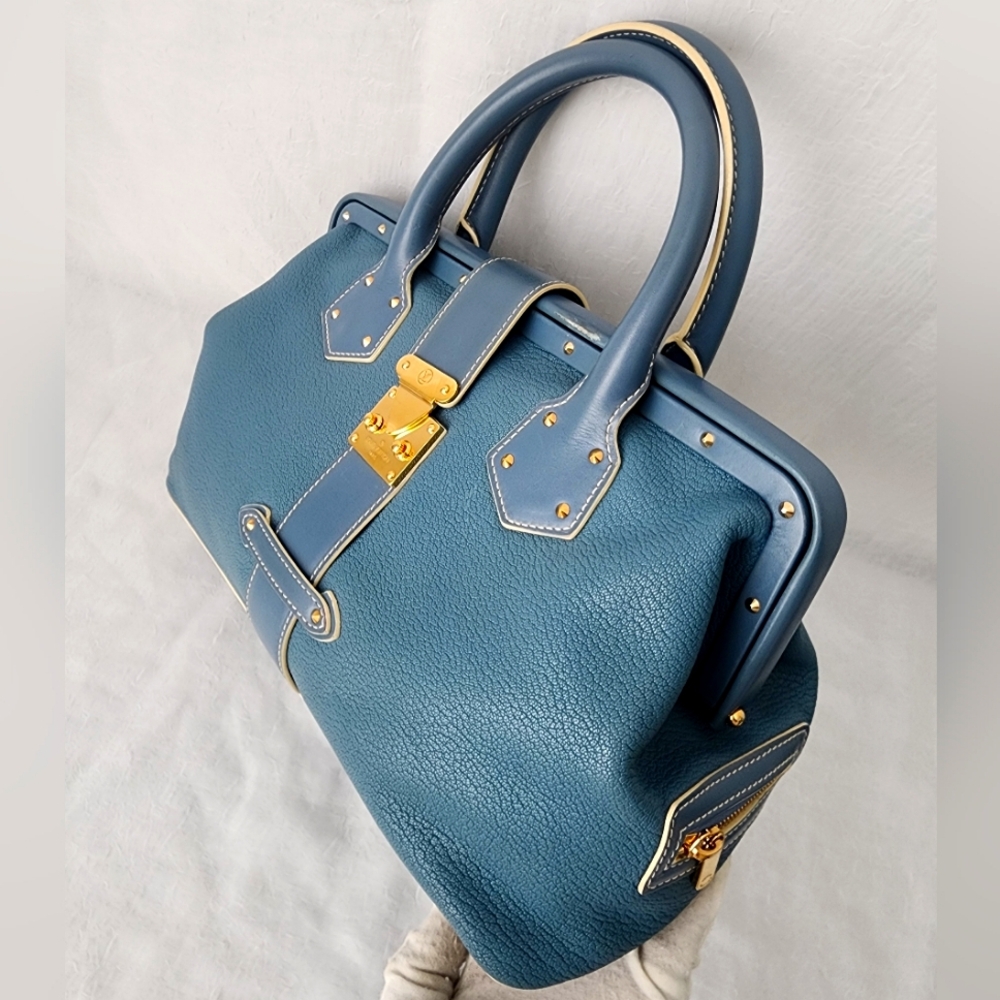 Auth LOUIS VUITTON Suhali L'Ingenieux Satchel Bag - Picture 6 of 13